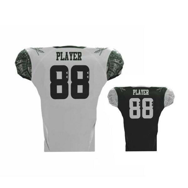 Single Ply Reversible Football Jersey - Pro Line Compression Pattern Back