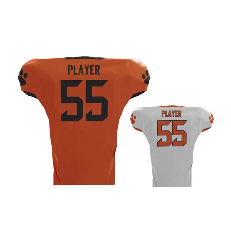 Single Ply Reversible Football Jersey - Pro Line Compression Pattern Back