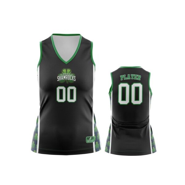 Reversible Basketball Jersey - Pro Line Pattern - Double Ply Front