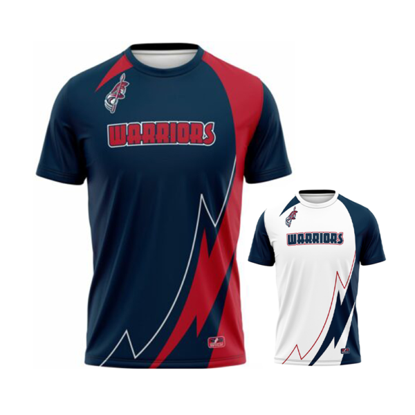 Sub Single Ply Reversible Baseball/Softball Jersey - Varsity Pullover Pattern - Short Sleeve - Crew neck Front