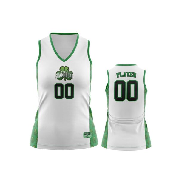 Reversible Basketball Jersey - Pro Line Pattern - Double Ply Front