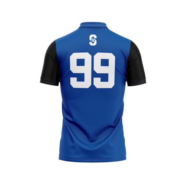 Full Dye Sub Soccer Jersey - Pro Fit Pattern - Short Sleeve back