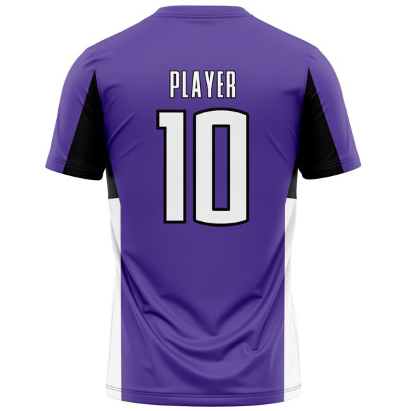 Full Dye Sub Fastpitch Two Button Pullover Jersey - Varsity Pattern Back