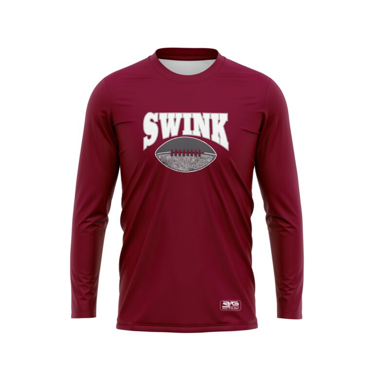 Full Dye Sub Long Sleeve Jersey - Varsity Pattern Front