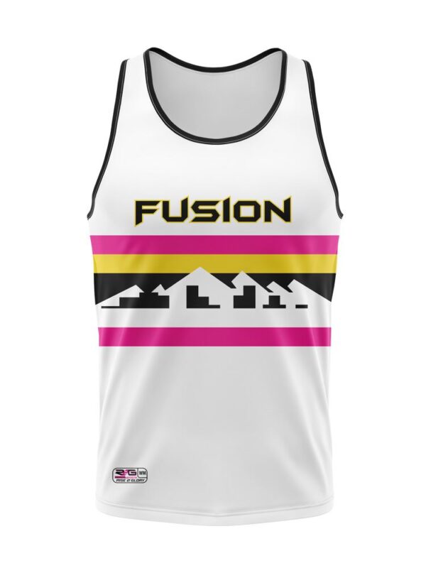 Reversible Basketball Jersey - Varsity Pattern - white front