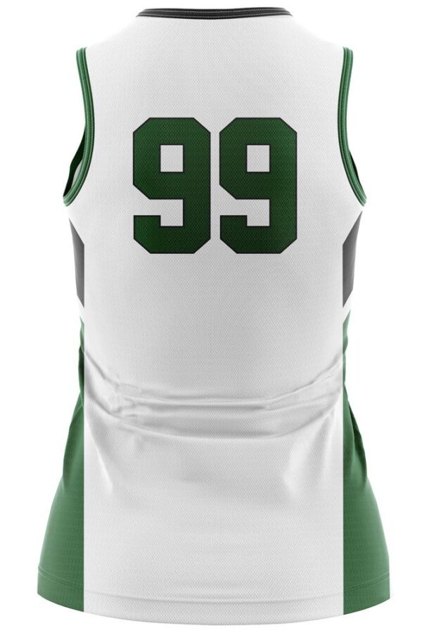 Reversible Basketball Jersey - Varsity Pattern white back