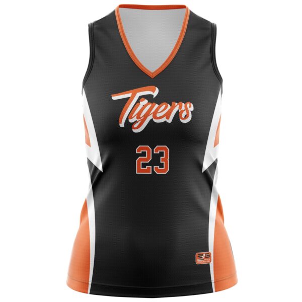 Fastpitch Sleeveless Pullover Jersey - Varsity Pattern Front