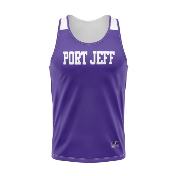 Fastpitch Sleeveless Racerback Pullover Jersey - Varsity Pattern Front