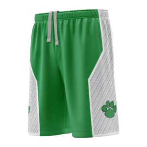 Reversible Basketball Shorts - Varsity Pattern left view