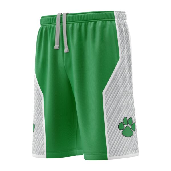 Reversible Basketball Shorts - Varsity Pattern left view