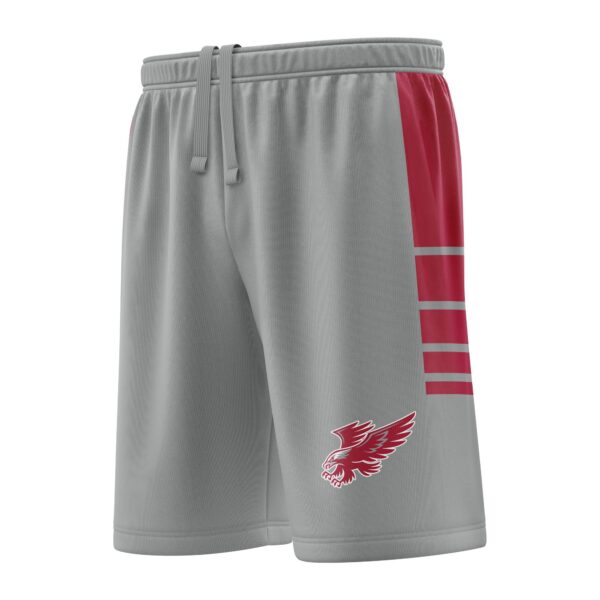 Reversible Basketball Shorts - Varsity Pattern left view