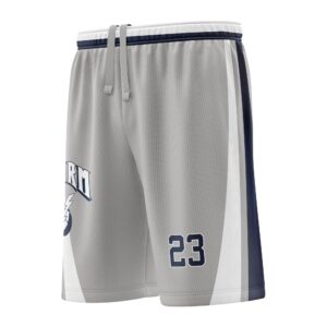 Reversible Basketball Shorts - Varsity Pattern left view