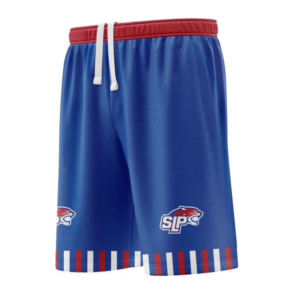 Reversible Basketball Shorts - Pro line Pattern left view