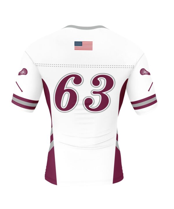 Full Dye Sub Lacrosse Game Jersey - Pro-Line Pattern Back