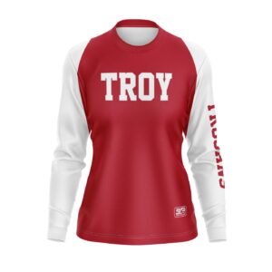 Full Dye Sub Workout Shirts - Long Sleeves - Womens/Youth front