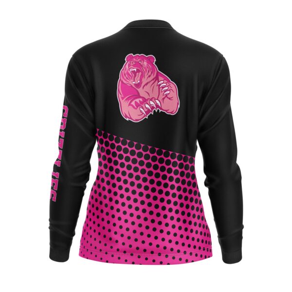 Full Dye Sub Workout Shirts - Long Sleeves - Womens/Youth back