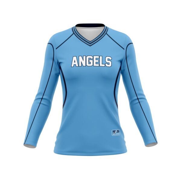 Full Dye Sub Workout Shirts - Long Sleeves front