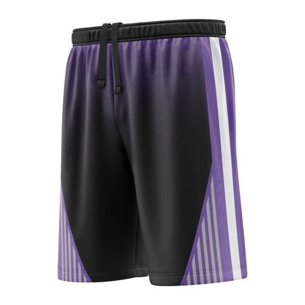 Reversible Basketball Shorts - Varsity Pattern left view