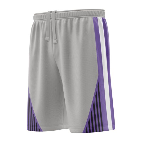 Reversible Basketball Shorts - Varsity Pattern left view
