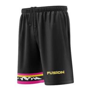Reversible Basketball Shorts - Varsity Pattern left view