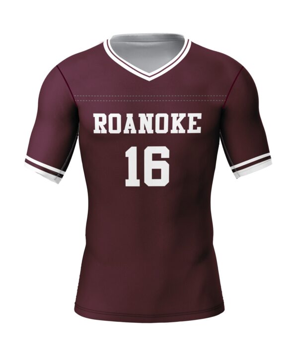 Full Dye Sub Lacrosse Game Jersey - Pro-Line Pattern Front