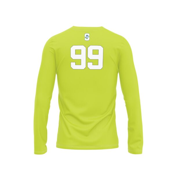 Full Dye Sub Long Sleeve Jersey - Varsity Pattern back