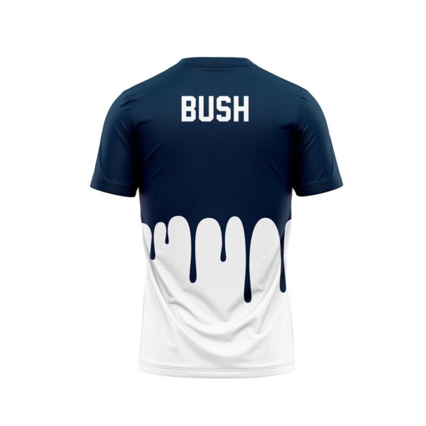 Workout Shirts - Varsity Pattern - Short Sleeves -back