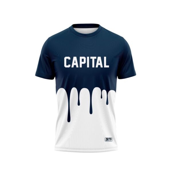 Workout Shirts - Varsity Pattern - Short Sleeves -front