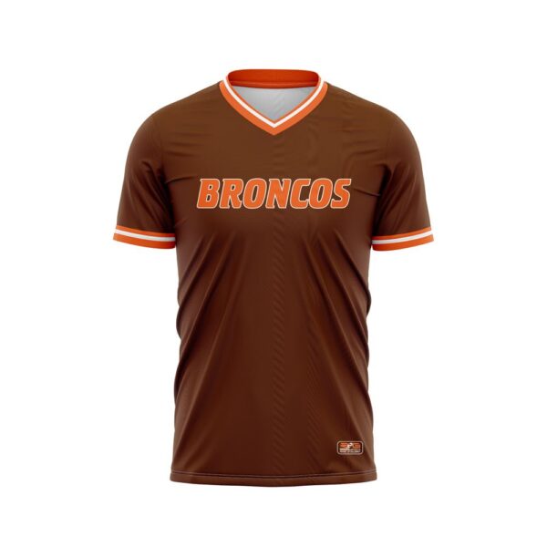 Workout Shirts - Varsity Pattern - Short Sleeves -front