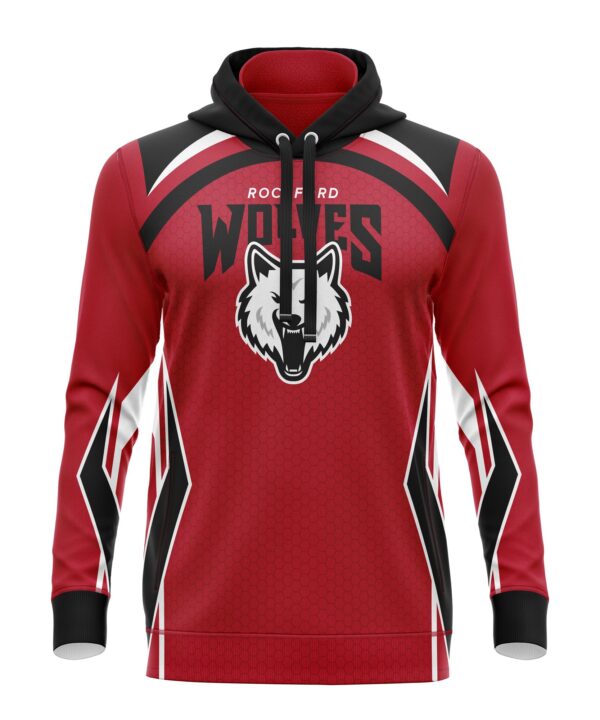 Full Dye Sub Hoodie - Adult/Youth Front