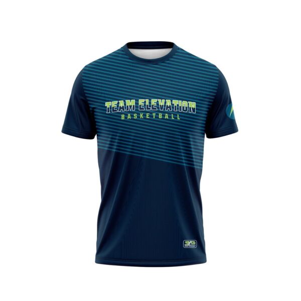 Workout Shirts - Varsity Pattern - Short Sleeves -front