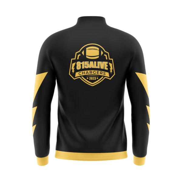 Full Zip Warmup Jacket Back