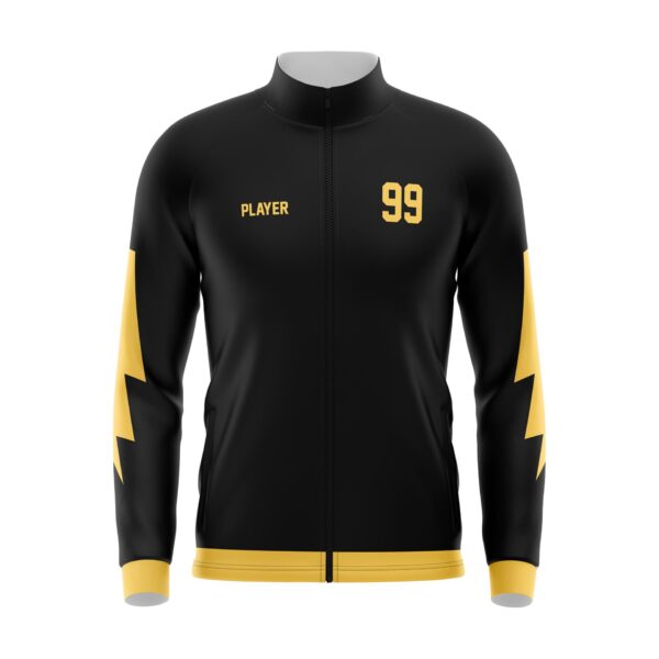 Full Zip Warmup Jacket Front