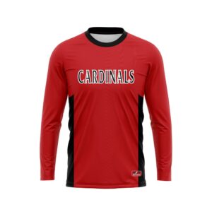 Long Sleeve Pullover Jersey - Pro Line Pattern -front