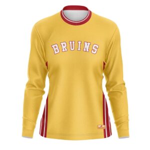 Long Sleeve Pullover Jersey - Pro Line Pattern -front