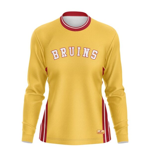 Long Sleeve Pullover Jersey - Pro Line Pattern -front