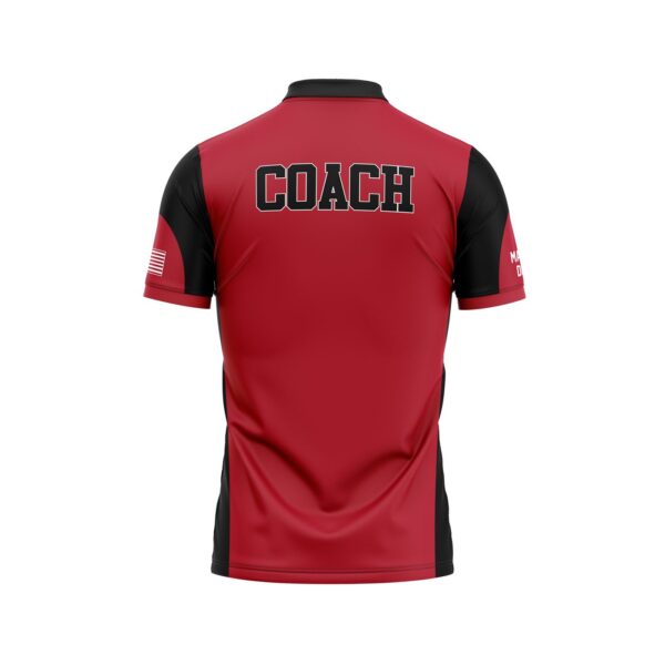 Full Dye Sub Coaches Polo - Womens/Youth back