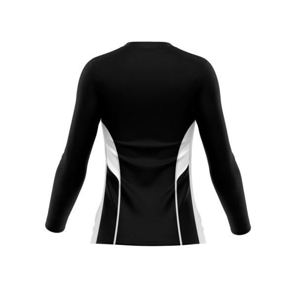 Workout Shirts - Varsity Pattern - Long Sleeves -back