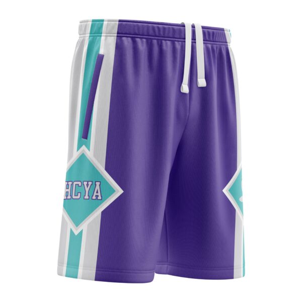 Full Dye Sub Workout Shorts with pockets - Varsity Pattern Right View