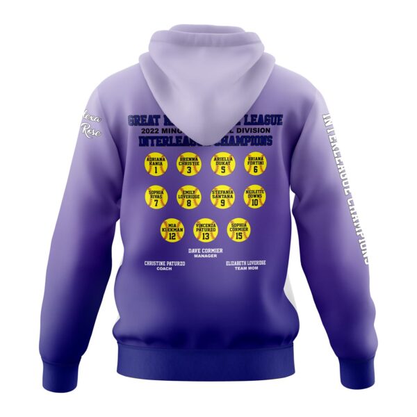 Full Dye Sub Hoodie Back