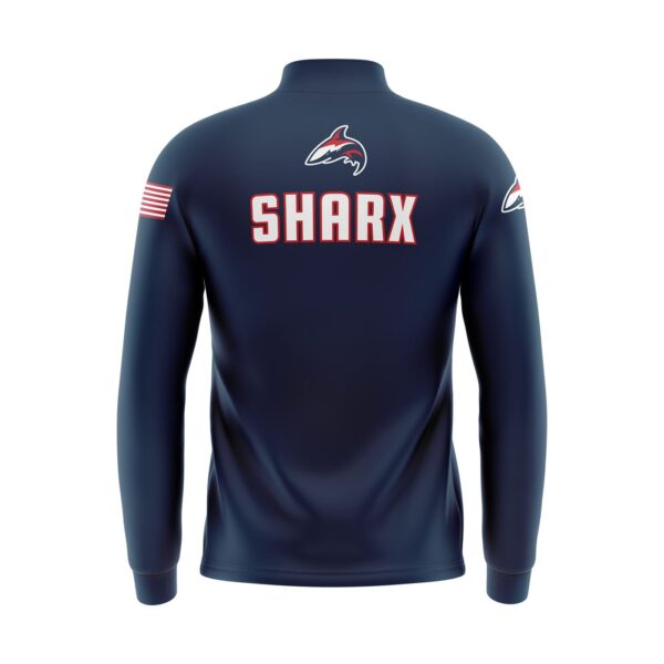 Full Zip Warmup Jacket - Long Sleeve - Polyester Brushed Fleece Back