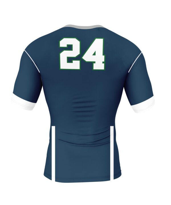 Full Dye Sub Lacrosse Game Jersey - Varsity Pattern Back