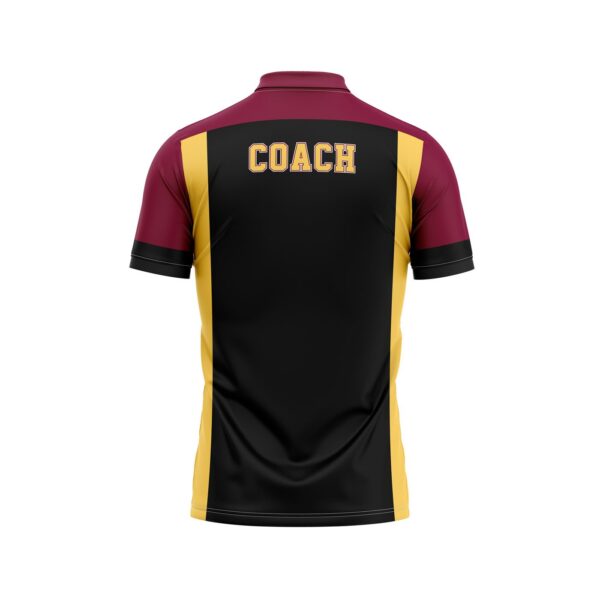 Full Dye Sub Coaches Polo Back