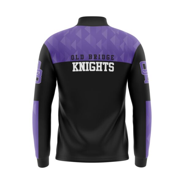 Full Dye Sub 1/4 Zip Pullover Back