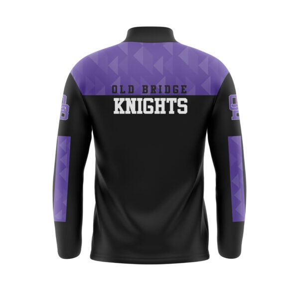 Full Dye Sub 1/4 Zip Pullover Back