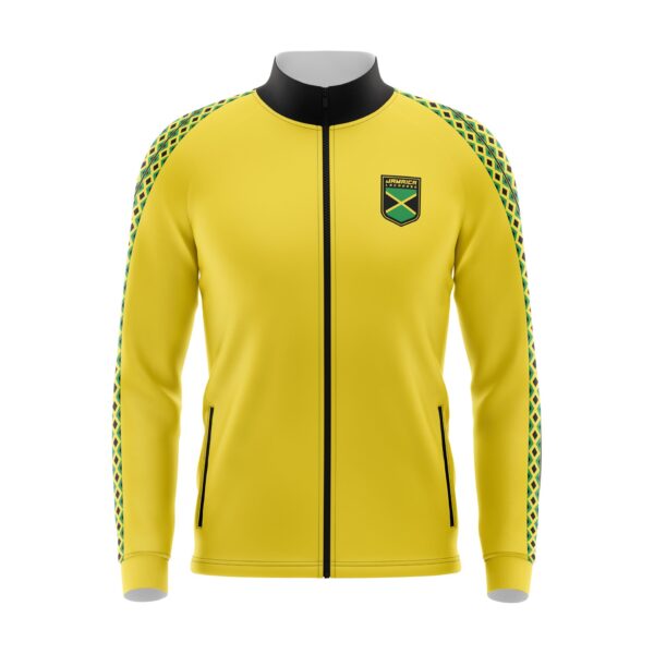 Full Dye Sub Full Zip Warmup Jacket - front