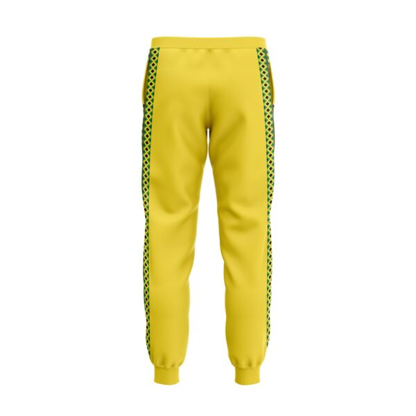 Full Dye Sublimated Jogger Style Warmups Pants - Cuffed Leg back