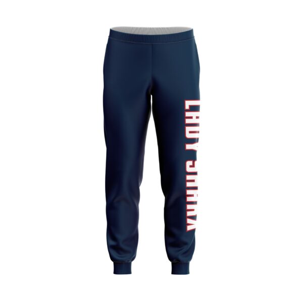 Full Dye Sublimated Jogger Style Warmups Pants - Cuffed Leg