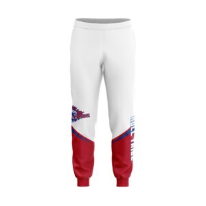 Sublimated Woven Microfiber Jogger Pattern Warmups Pants