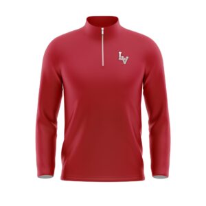 Full Dye Sub 1/4 Zip Pullover - Adult/Youth-front